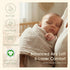 43x43 Inches Ultra Soft Muslin Baby Blanket - Made with Organic Cotton, Gender Neutral Warm Coffee Striped Jacquard