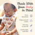 The Wee Bean 2pcs Set Organic Cotton Bandana Bibs, Baby Drool Bibs for Boys Girls Unisex, Teething