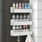 MGY 3Pack Magnetic Baby Bottle Organizer for Refrigerator,Space-Saving Storage for Baby Bottles, Metal