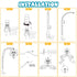 Baby Crib Mobile with Music and Lights for Boys Musical Mobile Animals for Crib Bassinet Girls Toys Hanging Portable