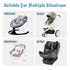 KAKIBLIN 2-in-1 Reversible Infant Car Seat Insert, Soft Baby Car Seat Cushion for Newborn, Stroller, Bouncer