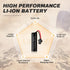 VICMILE 3.7V 2000mah 2Pack 2 SM-2P 15C DE45 DE42 Li-ion Battery with USB Chargers Plug RC Recgargeble Battery