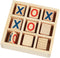 Wooden Tic Tac Toe Board Game - Strategy Game for Kids -