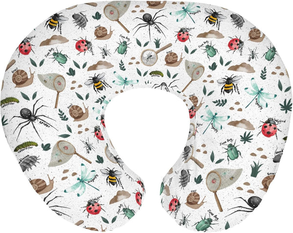 Hunt Baby Nursing Pillow Covers for Boy Girl Bees Snails Dragonflies Nursing