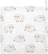 Count 11.8 11.8 Inch, 5 Pack vvfelixl Baby Washcloths Cotton Cute Curly Lamb Muslin Sheep Soft Face Towel for Newborn