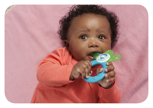 4+ 1-Count MAM Cooler Teether, Girls Months