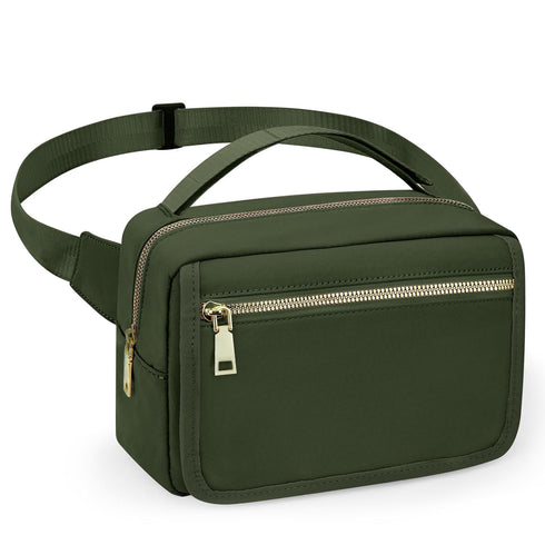 printe Small Diaper Bag with Portable Changing Pad, Crossbody Diaper Pack with