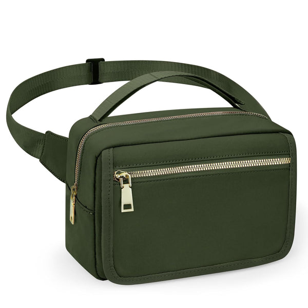 printe Small Diaper Bag with Portable Changing Pad, Crossbody Diaper Pack with
