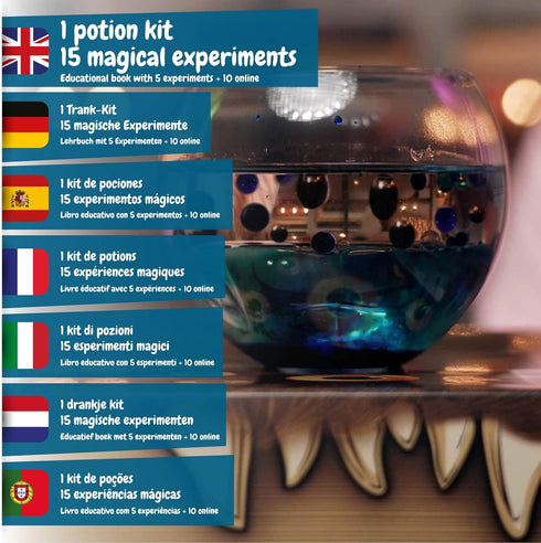 Science4you 7 8 9 10 11 12+ Set, Magic Potions - Potion Making Kit for Children, Create & Mix your own Magic Potions