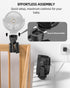 3.5" Battery Powered Baby Stroller Cooling Fan, 3-Speed Rechargeable Tripod Fan with 360 Degree Rotation