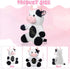 9.8" Happy Plushy Birthday Cow Toys Cow Stuffed Animals Cute Soft Birthday Cow Plush Gifts Birthday Party Decorations for Boys Girls