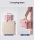 NCVI Breast Pump Storage Bag for Pumps and Extra Parts, Large Capacity Portable Pump Carrying Case with Handle