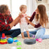 NUOBESTY Kids Toy Handheld Vacuum Cleaner Pretend Role Play Toy for Kids Toddler Infant Boys Girls Black Not