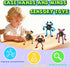 YAIUERL 20 Pack Funny Sensory Fidget Toys,Deformable Chain DIY Robot Spinners Fingertip Stress Relief Gyro Toy Birthday