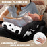 Nursing Pillow Cover Black Cow Breast Feeding Pillows for Babies Boys & Girls Soft Breathable Nursing Pillow Case U