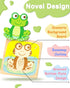 Benresive Wooden Toddler Puzzles, 6pcs Animal Montessori Toys for Boys & Girls 1-3 Year Olds, Educational Gifts