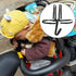 CNAFGBGG 5 Point Harness Car Seat, Adjustable Car Seat Harness for Kids, Easy to Install/Remove High Chair Straps