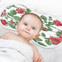 YEGAME Set 1 11 22 Inch Muslin Baby Burp Cloths of - Rose Super Absorbent Cotton Burping Rags Soft Baby Washcloths