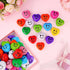 100PCS SHQDD Stress Balls, Heart Stress Balls for Adults & Kids, Mini Foam Ball Stress Relief Toys, Fidget Anxiety
