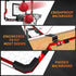 TEMI Indoor Basketball Hoop for Kids - Mini Basketball Hoop with 4 Balls, Toys for Ages 3-12