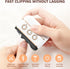 5 1 Trimmer Electric Nail Clipper, Upgraded in Electric Nail File with Polishing, Shaving, LED Gel Nail Lamp, Dust