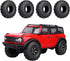 HobbyPark 62x21mm 1.0 Sticky Tires, S5 Super Soft All Terrain Tires for TRX4M AX24 SCX24 1/18 1/24 RC Crawler