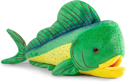 ZHONGXIN MADE 17 inch Fish Stuffed Animal - Deep Sea Ghost Saury Giant Fish Pillow, Mahi Mahi Ghost Pipe Fish Plush