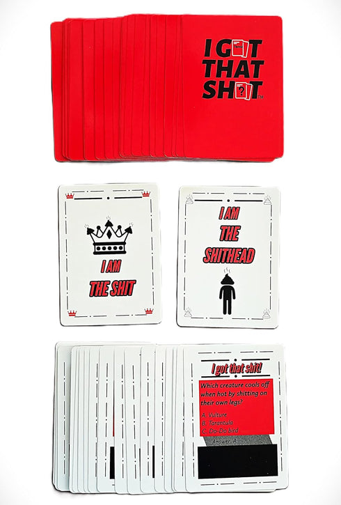 I Got That Shit I Got that Sh*t Unfiltered Adult Party Game | Wild, Savage & Laugh-Out-Loud Card Game for Game Night