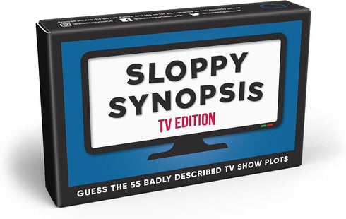 Bubblegum Stuff Sloppy Synopsis: TV Card Game for TV Buffs, 55 Iconic Shows with Dreadful Descriptions