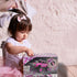 10Leccion Remote Control Car for Girls, Pink RC Truck with Two Rechargeable Batteries, Toys for Ages 3-8 Birthday Ideas