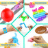 Erosbon 135pcs 3-5 4-8-12, Party Favors for Kids Fidget Toys Easter Eggs Fillers Birthday Gift Treasure Box Toy Prizes
