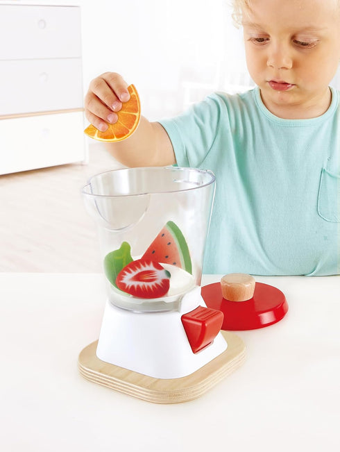 Set Hape Smoothie Blender | Multicolor Kitchen Smoothie Machine Play Complete with Cups & Straws