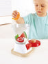 Set Hape Smoothie Blender | Multicolor Kitchen Smoothie Machine Play Complete with Cups & Straws