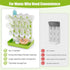 Flysich 2PCS Countertop, 12 Baby Bottle Drying Rack, Space Saving Baby Bottle Organizer for Vertical Bottle Dryer