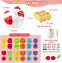 24-Piece VROGTIK Easter Egg Matching Game, Easter Basket Stuffers for Kids, Color Shape Number Recognition Educational