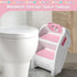 TPN A-Frame,10-Second 2-Step Toddler Step Stool for Bathroom Sink and Potty Training Durable Anti-Slip,Anti-Tip