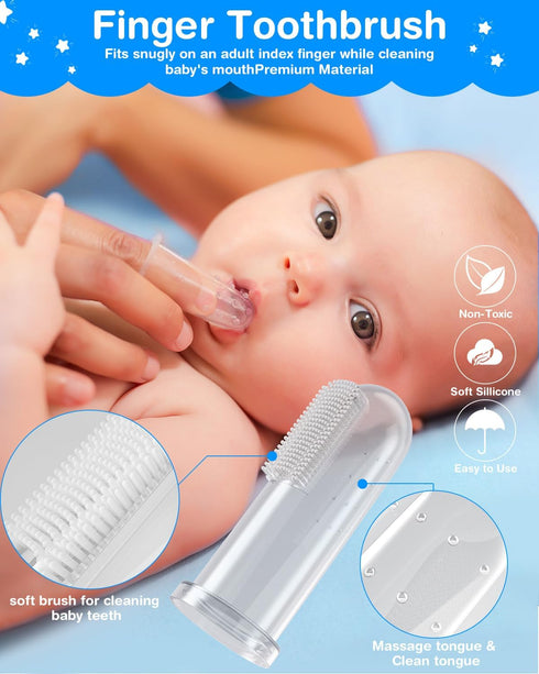 OTTOLIVES Baby Healthcare and Grooming Kit, 24 in 1 Electric Nail Trimmer Set for Newborn Infant Toddlers (0-3 Years+)