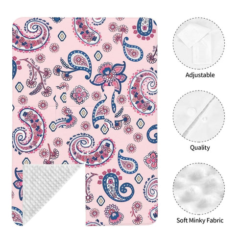 Hcpwzrf Paisley Baby Car Seat Cover & Nursing Cover - Breathable Stretch Multi-Use Cover for Breastfeeding, Stroller