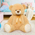 Tezituor 52'' Big Teddy Bear, Light Brown Giant Stuffed Animal Plush, Soft Gifts for Valentine, Christmas, Birthday.