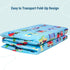 Wildkin Kids Cotton Nap Mat Cover - Durable, Soft, Sewn-in Flap, Fits 1.5" Vinyl Sleep Mats - Trains, Planes & Trucks