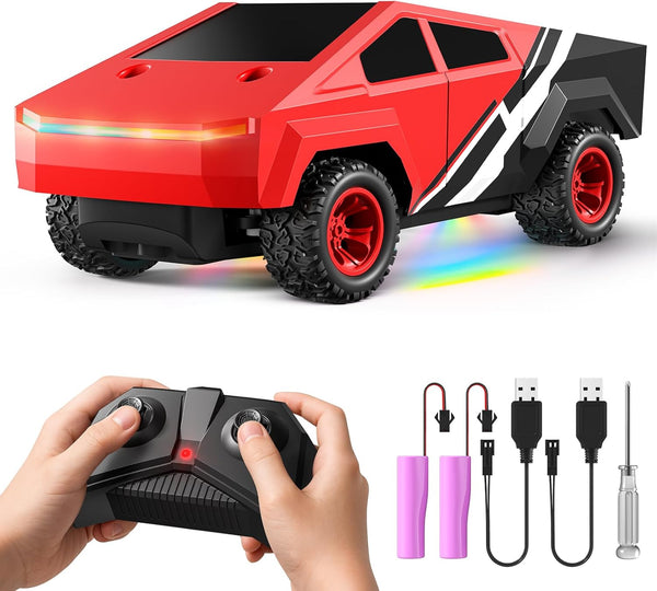 HOMETALL Remote Control Car RC Trucks - 2WD RC Truck Toy RC