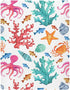 Pack 39" 27" Colorful Ocean Animal Crib Sheets for Boys Girls N Play Sheet Soft Breathable Mini Crib Sheets x