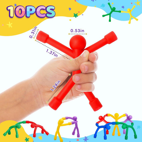 10Pcs 4-8, Magnetic Toddlers Sensory Toys, Road Trip Car Airplane Travel Activities Essentials Toy for Kids Ages Fidget