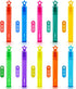360 Pieces Mini Bubble Wands, Party Favors for Kids, Outdoor Gifts for Themed Birthday and Events