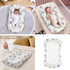 Sarogrorin 0-12 Set 2PCS Rainbows Koalas Newborn Lounger Cover for Months Fitted Baby Bassinet Sheets Flowers