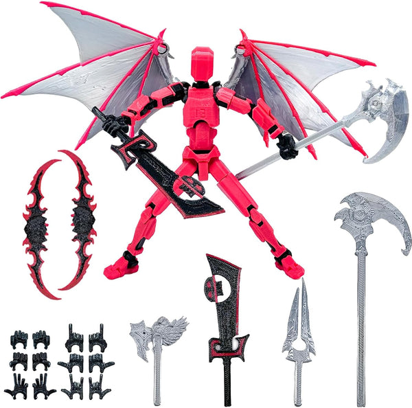 Easter Gifts for Kids (Assembly Completed) Action Figure Set,Titan Robot Movable Action
