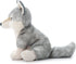 The Petting Zoo Wolf Stuffed Animal, 12 Inch Grey Wolf Plush Toy, Gifts for Kids, Wild Onez Zoo Animals