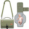 Portable Diaper Changing Pad with Shoulder Strap, Detachable Travel Changing Pad with