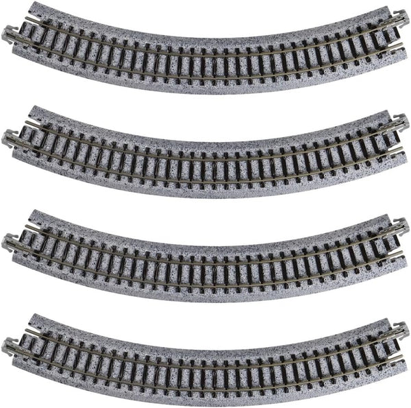 Kato USA Model Train Products Unitrack, 216mm (8 9/16") Radius 45-Degree Curve Track