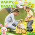 Digwry 8 6 Inch PCS Jumbo Gold Plastic Easter Eggs, Giant Metallic Golden Easter Eggs Fillable Large Empty Egg